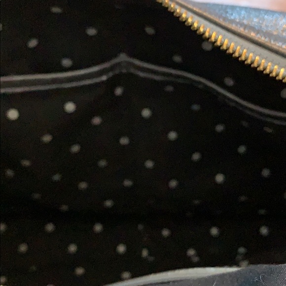 Kate Spade Pewter Leather Shoulder Purse - Picture 6 of 11